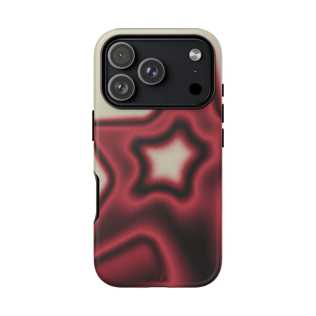 Red Starburst Phone Case