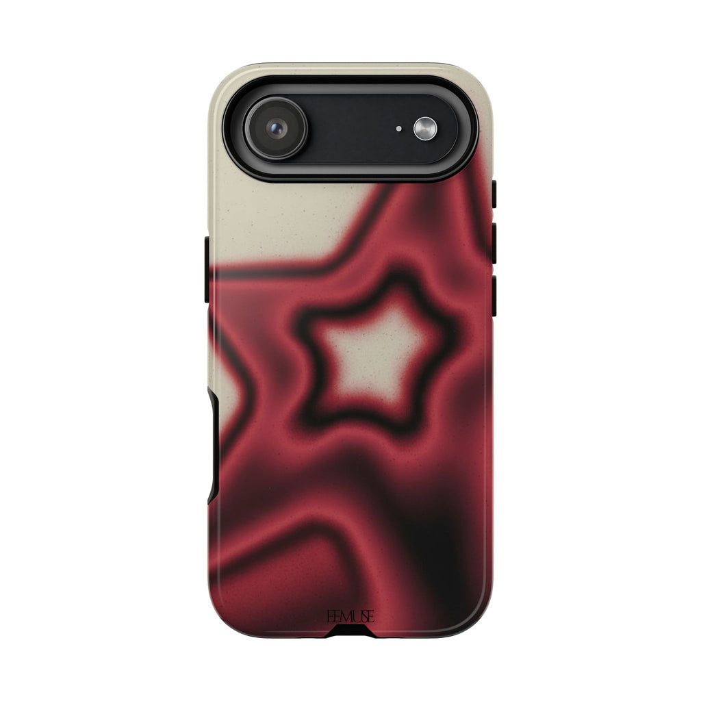 Red Starburst Phone Case