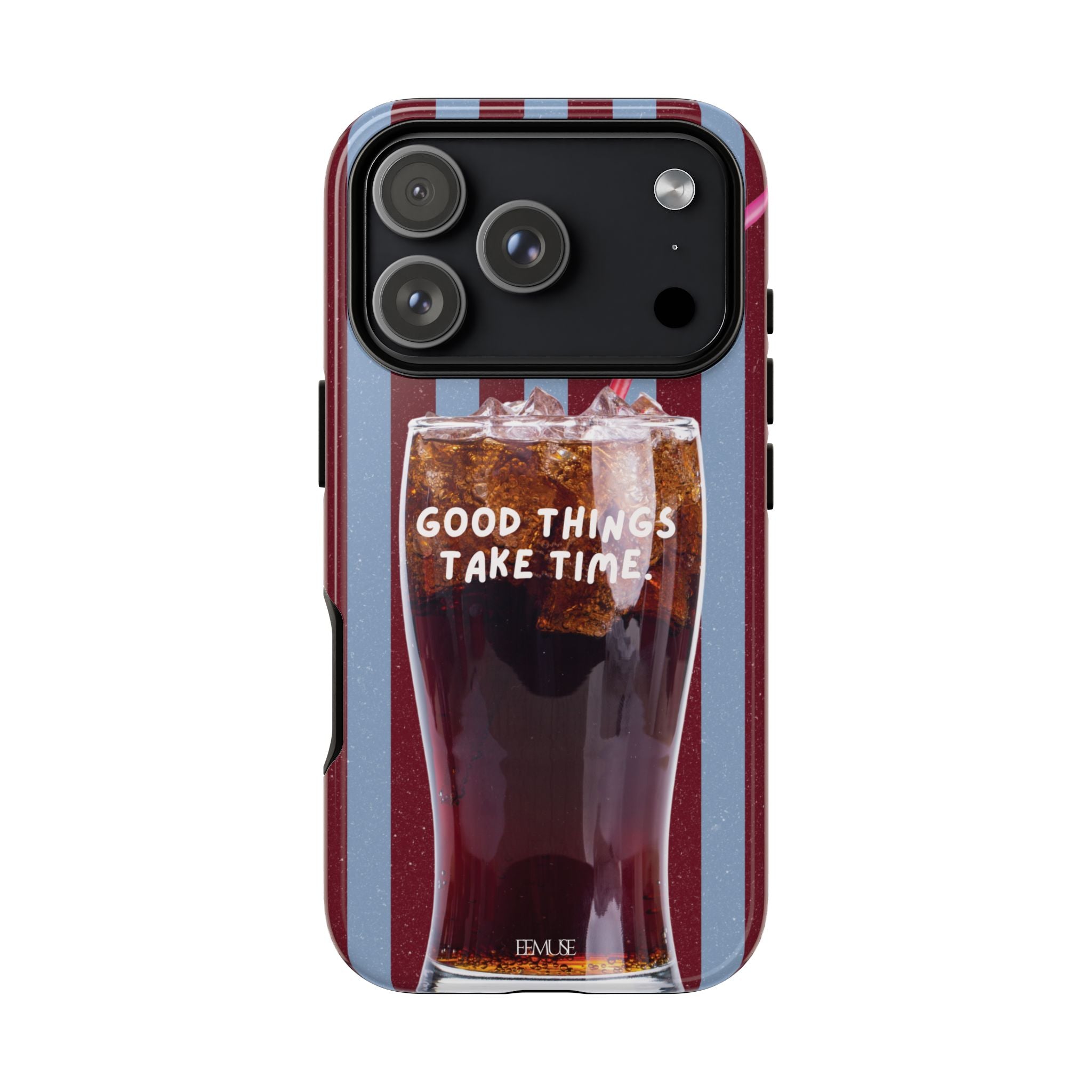 Retro Cola Design "Good Things Take Time"