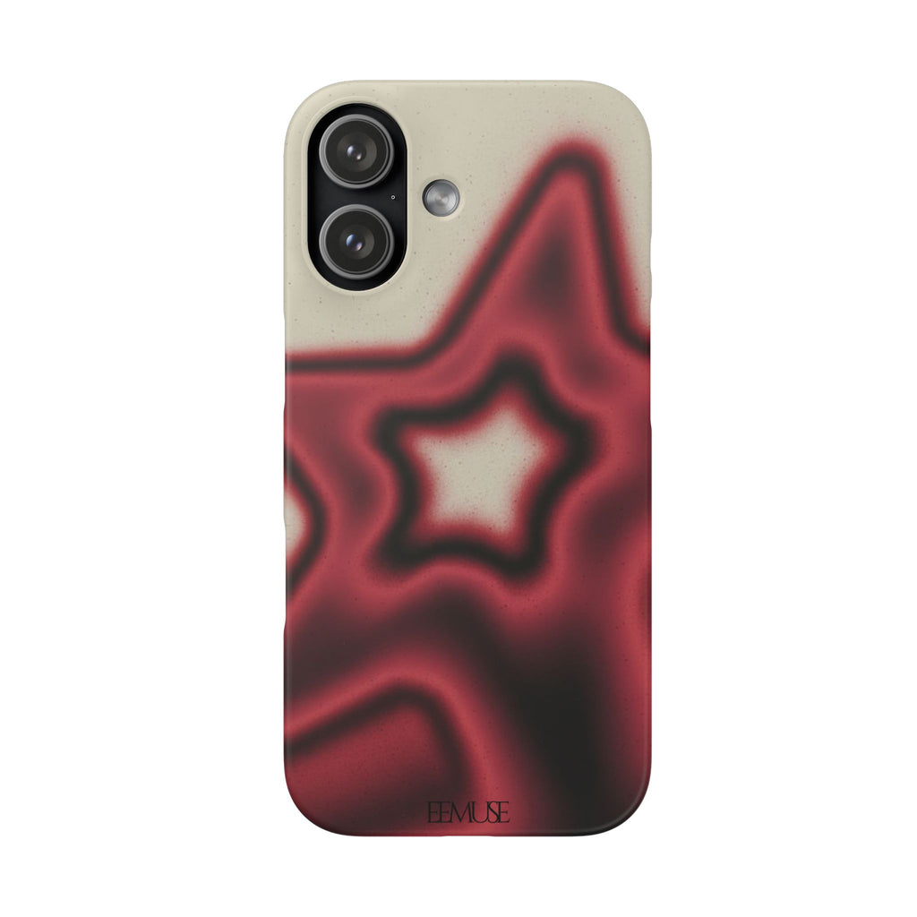 Red Starwave Phonecase