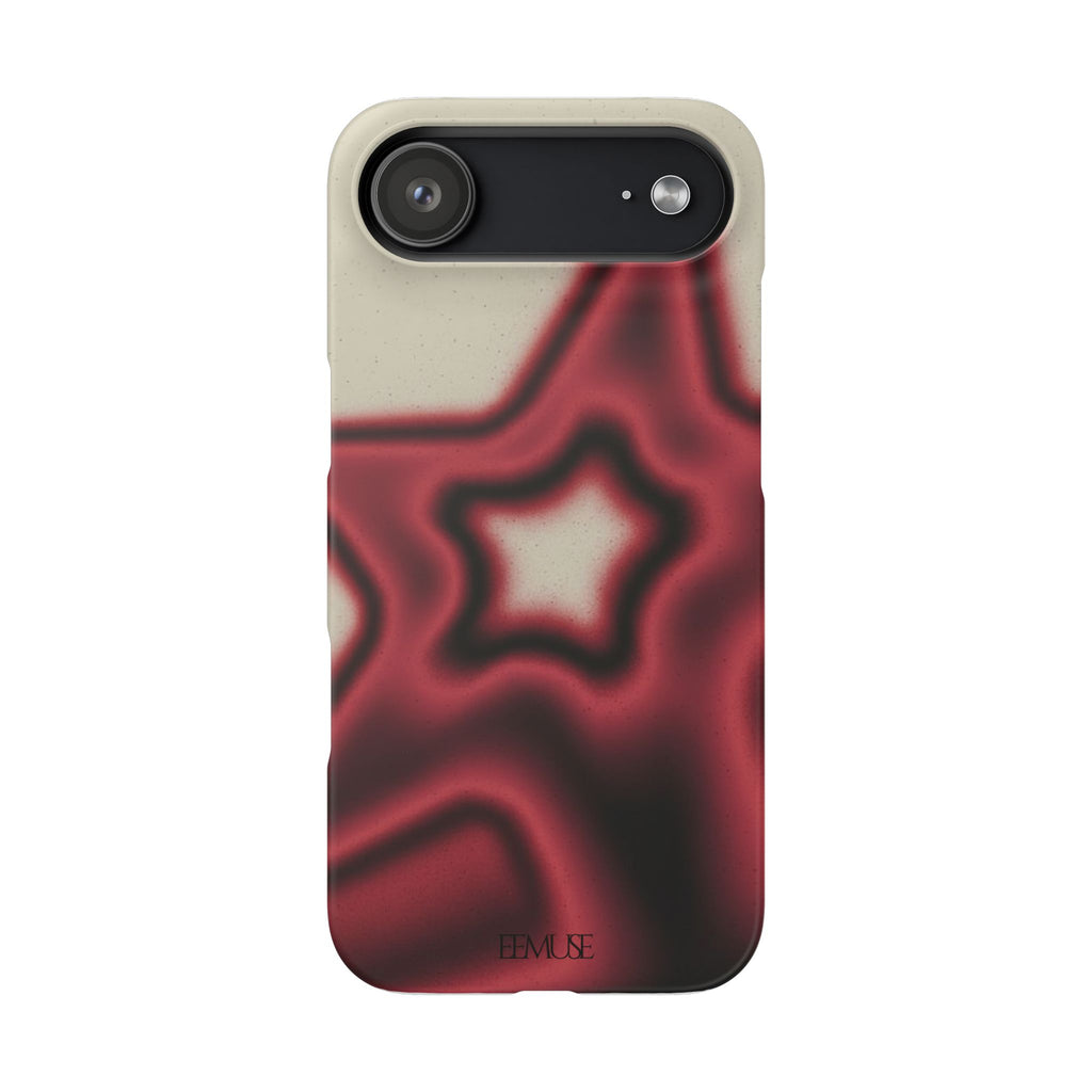 Red Starwave Phonecase