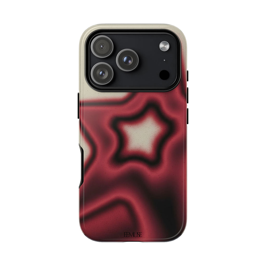 Red Starburst Phone Case