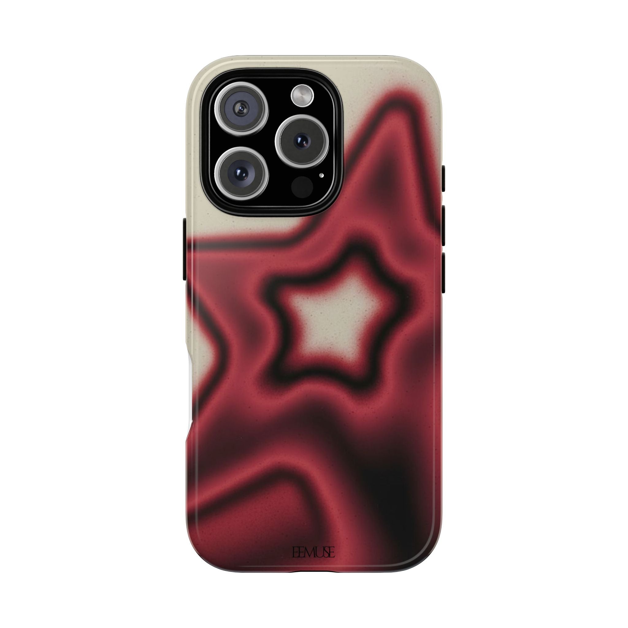 Red Starburst Phone Case