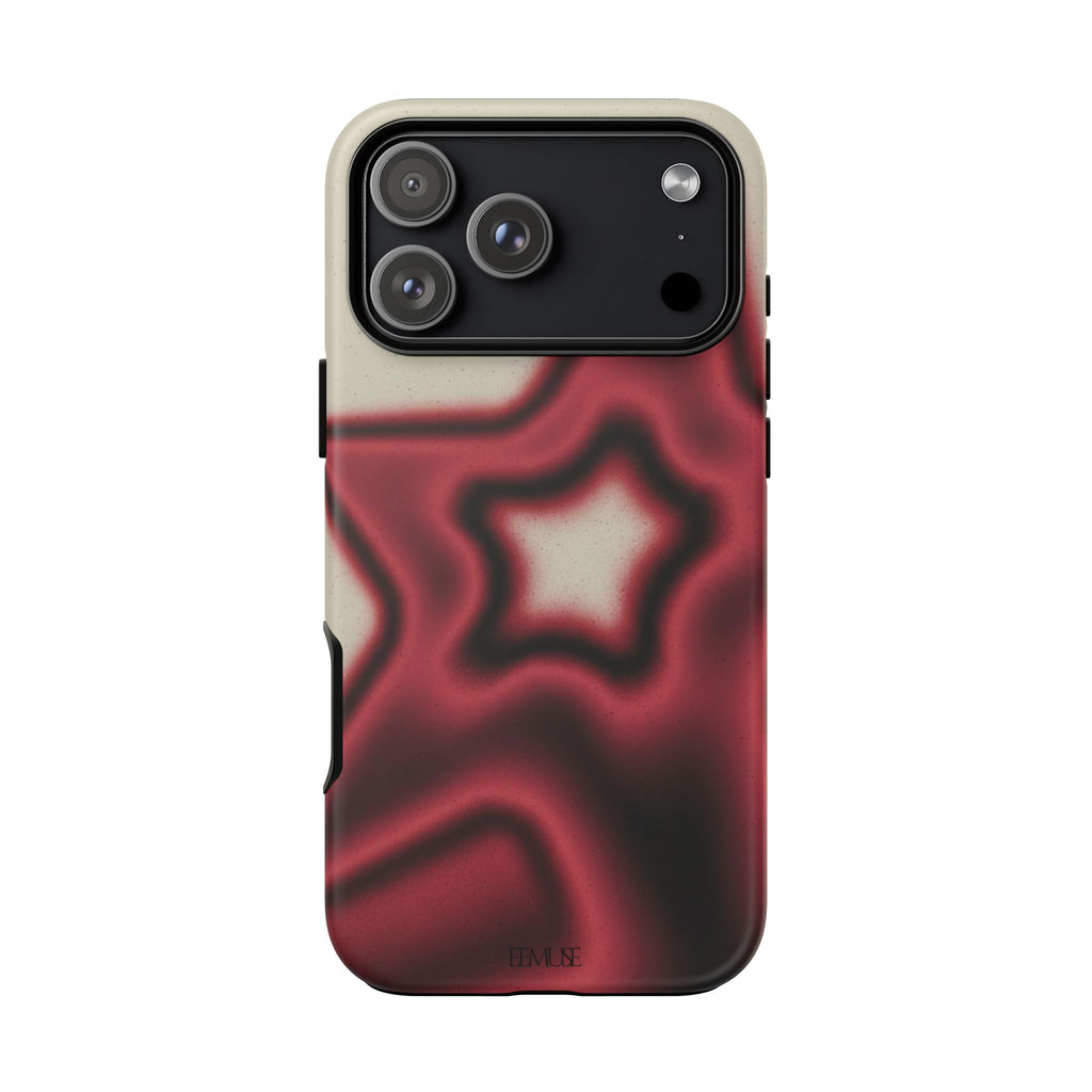 Red Starburst Phone Case