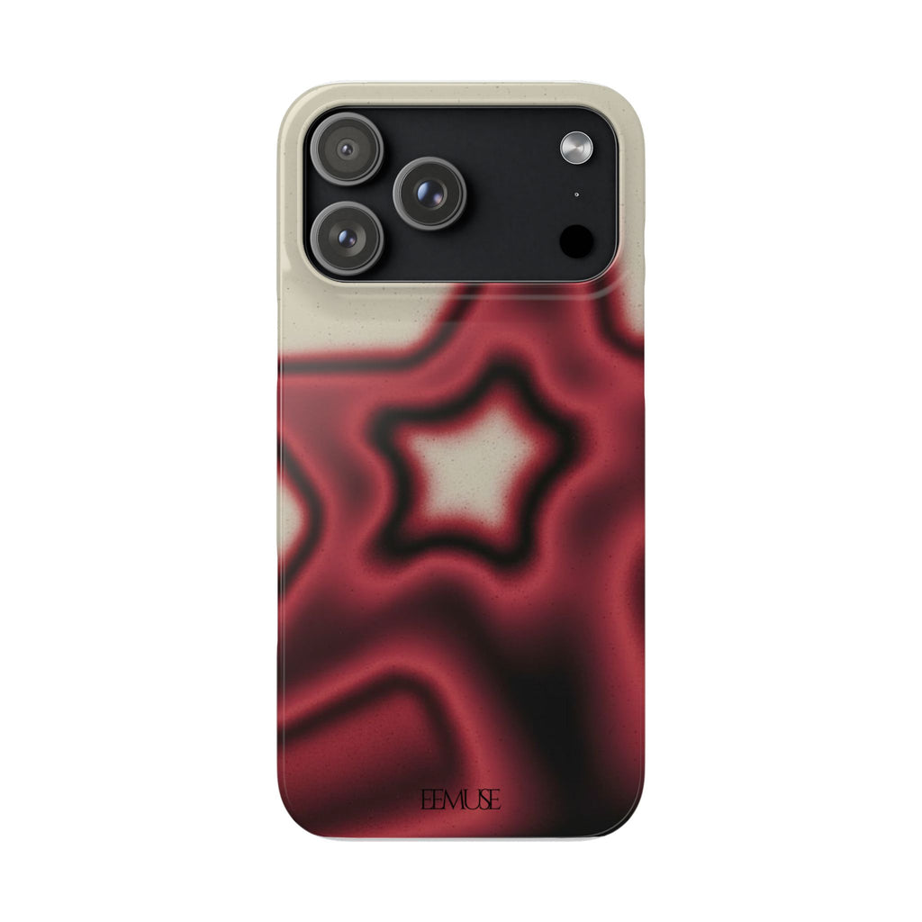 Red Starwave Phonecase
