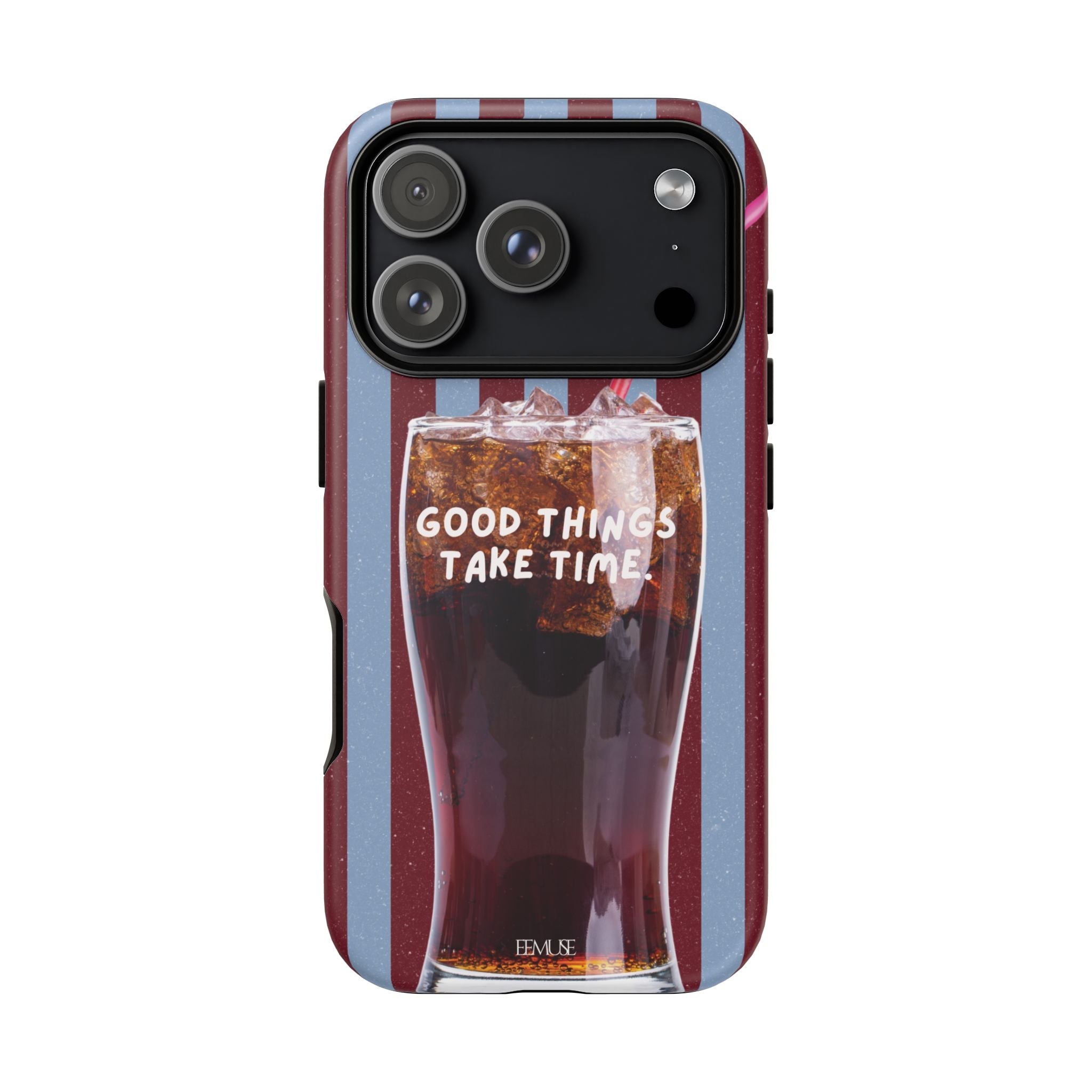 Retro Cola Design "Good Things Take Time"