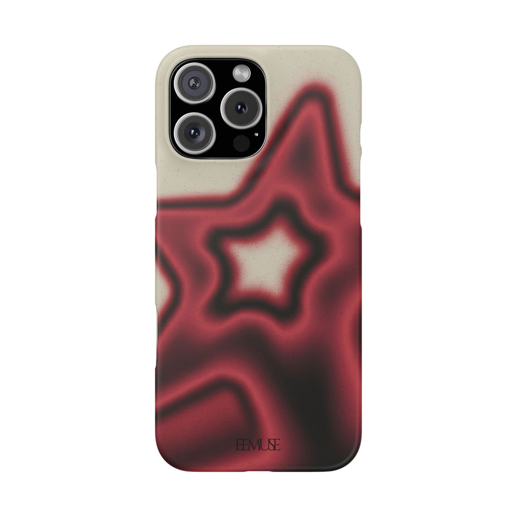 Red Starwave Phonecase
