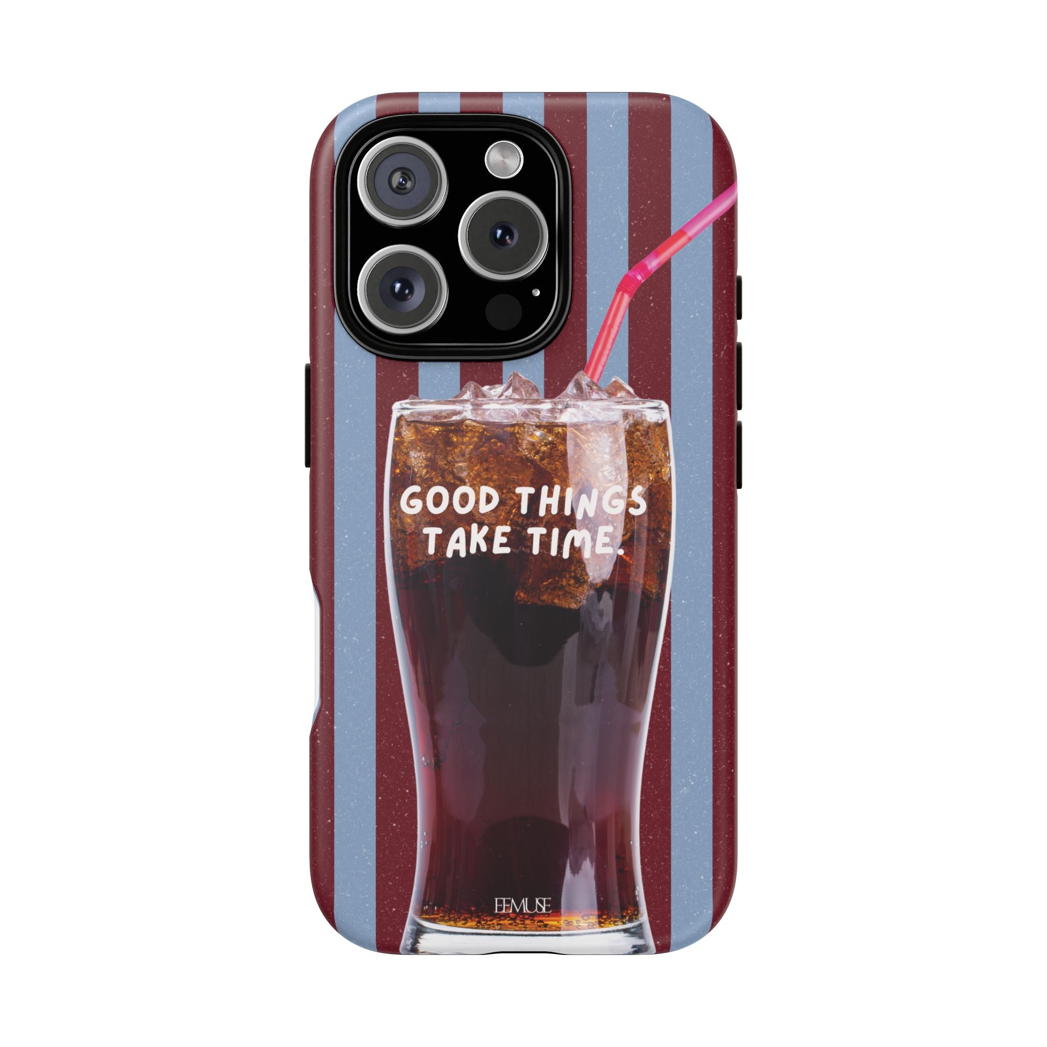 Retro Cola Design "Good Things Take Time"