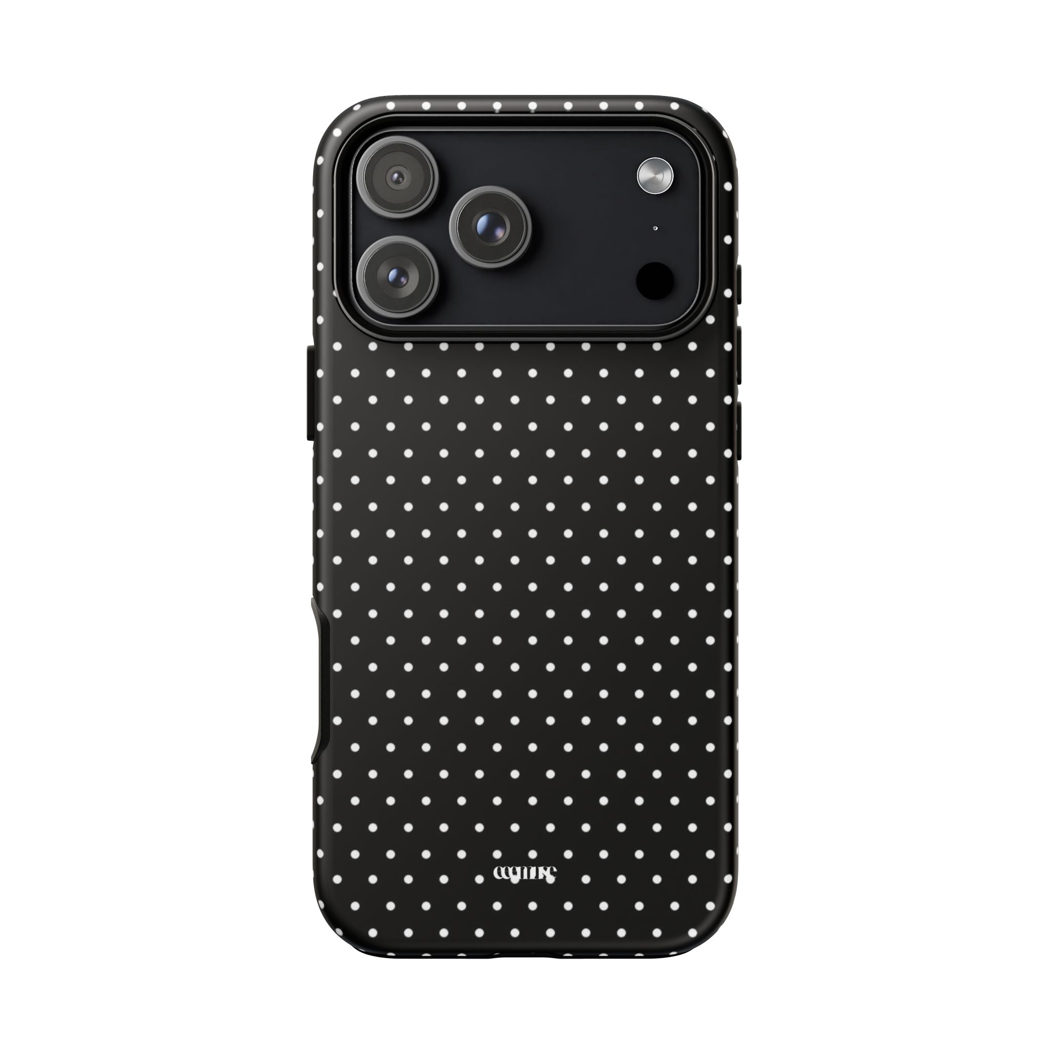 Black Polka Dots....literally